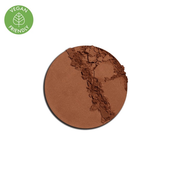 HUDA BEAUTY GloWish Luminous Pressed Powder 10 DEEP TAN - Picture 3 of 7